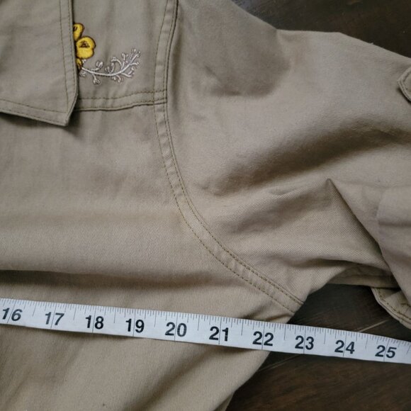 Spell Foxglove Embroidered Boilersuit Womens L Jumpsuit Retro Boho Hippie - Picture 10 of 10